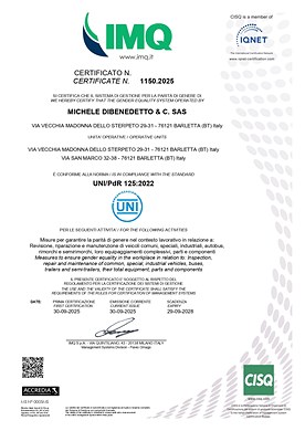 Dibenedetto - UNI/PdR 125:2022