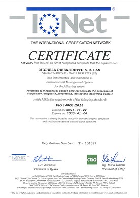 Dibenedetto - ISO 14001:2015