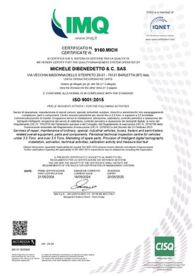 Dibenedetto - ISO 9001:2015