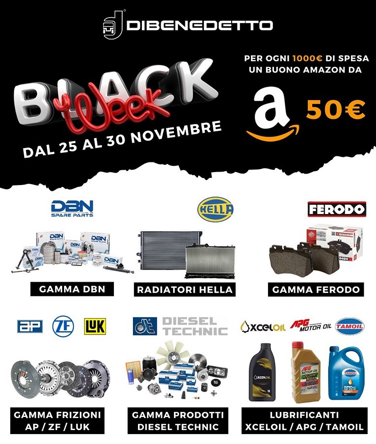 Arriva la Black Week: preparati a scoprire le nostre OFFERTE!!!